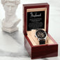 To My Husband | Men's Openwork Watch