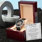 To My Dad from Daughter | Men's Openwork Watch