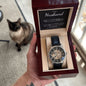 To My Husband | Men's Openwork Watch | Anniversary gift, Gift for him, Gift for husband, Husband birthday, Gift from wife