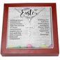 Happy Easter | Faith Cross Necklace