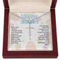 Happy Easter | Faith Cross Necklace