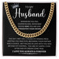 To My Husband | Cuban Link Chain