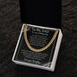 To My Dad from Daughter | Cuban Link Chain