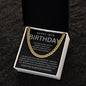 Happy 18th Birthday | Cuban Link Chain
