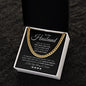 To My Husband | Cuban Chain Link | Anniversary gift, Gift for him, Gift for husband, Husband birthday, Gift from wife