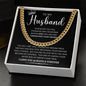 To My Husband | Cuban Link Chain