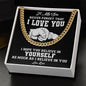 My Son | Never Forget - Stainless Steel Cross Necklace