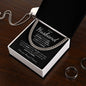 To My Husband | Cuban Link Chain | Anniversary gift, Gift for him, Gift for husband, Husband birthday, Gift from wife