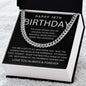 Happy 18th Birthday | Cuban Link Chain