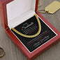 To My Soulmate Cuban Link Chain Never Forget That I Love You