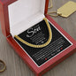 To Our Son | Cuban Link Chain | Gift for son, Son birthday gift, Graduation gift