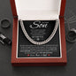 To Our Son | Cuban Link Chain | Gift for son, Son birthday gift, Graduation gift