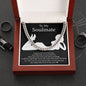 TO MY SOULMATE | CUBAN CHAIN LINK | Soulmate necklace, To My soulmate, Soulmate gift, Anniversary gift