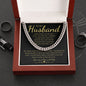 TO MY HUSBAND | CUBAN LINK CHAIN | Anniversary gift, Gift for him, Gift for husband, Husband birthday