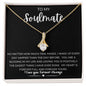 TO MY SOULMATE | Alluring Beauty necklace | BLESSING IN MY LIFE