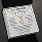 MY MOTHER | Alluring Beauty necklace | Mom Birthday Gift, Gift From Daughter, Mother Daughter Gift, Necklace For Mom, Mom Gift From Son