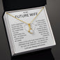 TO MY FUTURE WIFE | Alluring Beauty necklace | Soulmate gift, Anniversary gift, Gift for soulmate Wife necklace to my soulmate