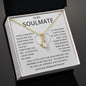 TO MY SOULMATE | Alluring Beauty necklace | Soulmate gift, Anniversary gift, Gift for soulmate Wife necklace