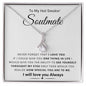 TO MY HOT SMOKIN' SOULMATE | Alluring Beauty necklace | To My Soulmate, Gift for soulmate, Anniversary gift, Girlfriend necklace, Gift for wife, Birthday gift