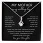 MY MOTHER | Alluring Beauty necklace | Mom Birthday Gift, Gift From Daughter, Mother Daughter Gift, Necklace For Mom, Mom Gift From Son