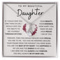 To My Beautiful Daughter | Alluring Beauty Necklace | Through My Eyes