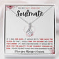 TO MY HOT SMOKIN' SOULMATE | Alluring Beauty necklace | To My Soulmate, Gift for soulmate, Anniversary gift, Girlfriend necklace, Gift for wife, Birthday gift