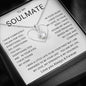 TO MY SOULMATE | Alluring Beauty necklace | Soulmate gift, Anniversary gift, Gift for soulmate Wife necklace