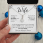 To My Wife | Alluring Beauty Necklace | I Gave My Heart To You