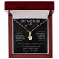MY MOTHER | Alluring Beauty necklace | Mom Birthday Gift, Gift From Daughter, Mother Daughter Gift, Necklace For Mom, Mom Gift From Son