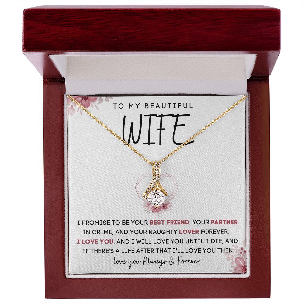 TO MY BEAUTIFUL WIFE | Alluring Beauty necklace | BEST FRIEND PARTNER