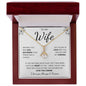 To My Wife | Alluring Beauty Necklace | I Gave My Heart To You