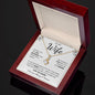 To My Wife | Alluring Beauty Necklace | I Gave My Heart To You