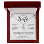 To My Wife | Alluring Beauty Necklace | I Gave My Heart To You