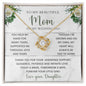 To My Beautiful Mom | Love Knot Necklace
