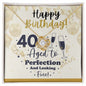 Happy 40th Birthday | Love Knot Necklace