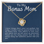 To My Bonus Mom | Love Knot Necklace