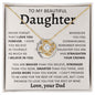TO MY BEAUTIFUL DAUGHTER | Gift For Daughter, Birthday Gift, To My Daughter Gift, Daughter Birthday