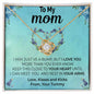 To My Mom | Mom Christmas Gift, Mother's Day Gifts, Mother In Law Gifts, Wedding Gift For Mom, Mom Gift From Son, To My Mom Necklace