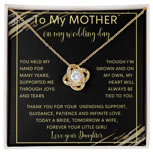 To My Mother | Love Knot Necklace