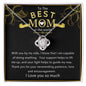 To The Best Mom in the World | Love Knot Necklace