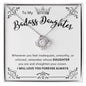 To My Badass Daughter | Love Knot Necklace