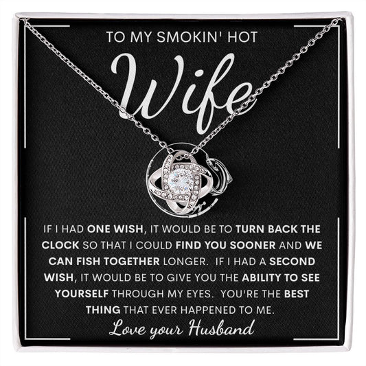 TO MY SMOKIN' HOT WIFE | Anniversary gift, Gift from husband, Wife birthday gift, Wife anniversary, Gift for wife