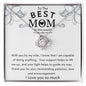 To the Best Mom in the World | Love Knot Necklace