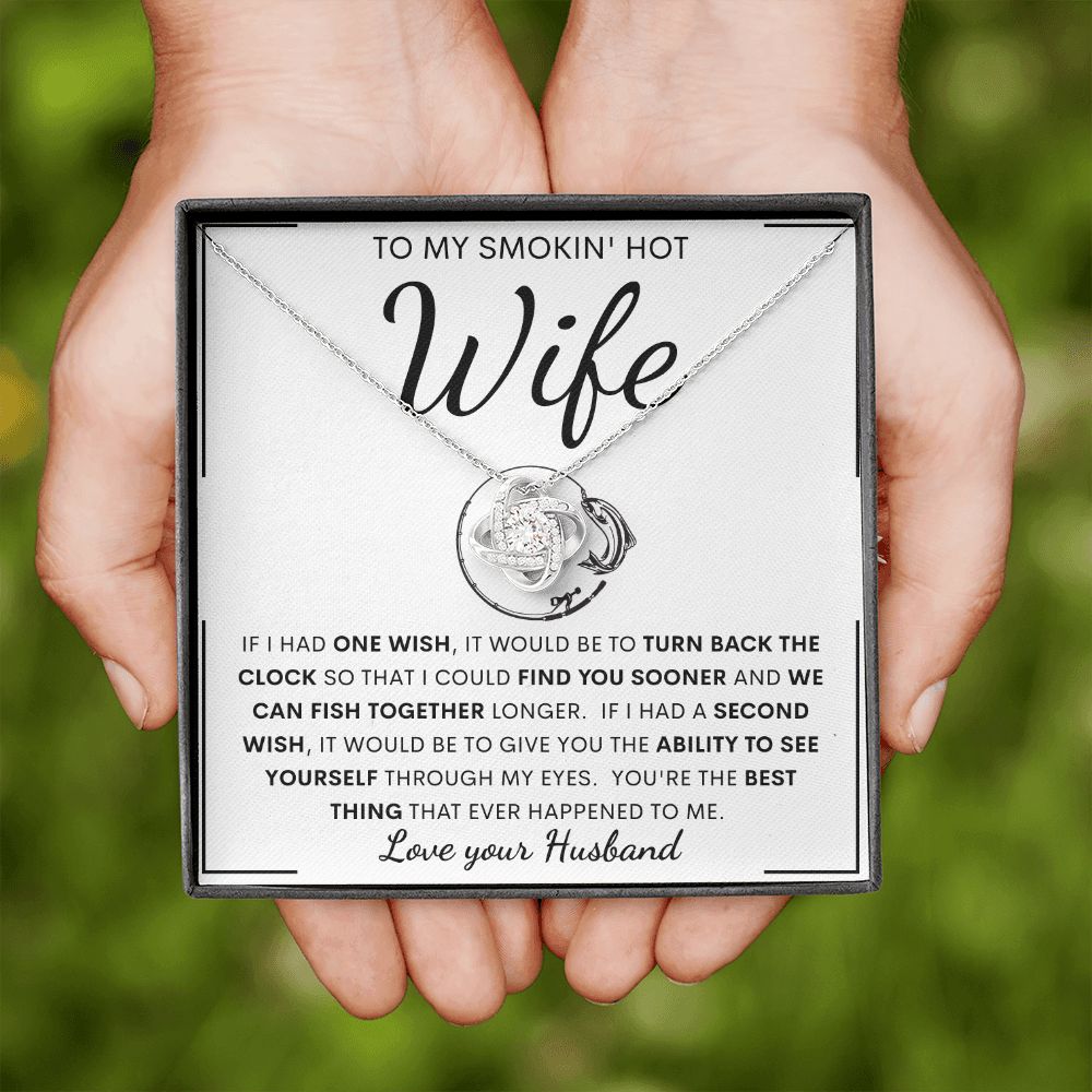 TO MY SMOKIN' HOT WIFE (FISHING) | Anniversary gift, Gift from husband, Wife birthday gift, Wife anniversary, Gift for wife