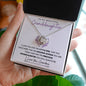 To My Beautiful Granddaughter | Love Knot Necklace | Precious From Grandma