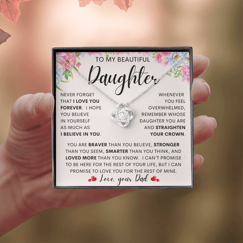 TO MY BEAUTIFUL DAUGHTER from Dad | Daughter Birthday, Gift From Dad, Dad To Daughter Gift, Christmas gift