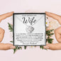 TO MY SMOKIN' HOT WIFE (FISHING) | Anniversary gift, Gift from husband, Wife birthday gift, Wife anniversary, Gift for wife