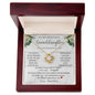 To My Beautiful Granddaughter | Love Knot Necklace