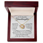 To My Beautiful Granddaughter | Love Knot Necklace | Braver, Stronger, Smarter