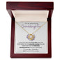 To My Beautiful Granddaughter | Love Knot Necklace | Precious From Grandma